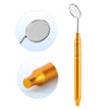 Dental Tools Kit Cleaning Tool Set Stainless Steel Scraper Mouth Mirror Tweezer Probe 4pcs/Set - azdentall.com