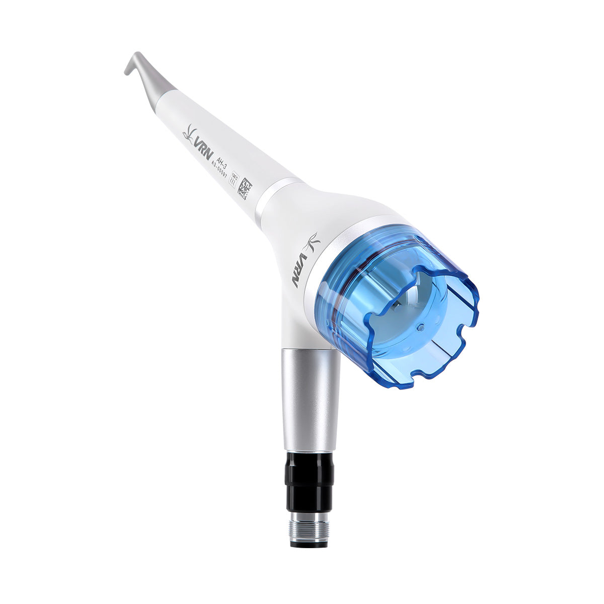 Dental 2 Hole Air Polisher Teeth Polishing Handpiece Whitening Spary Detachable 360° Rotating Handpiece With Quick Coupler