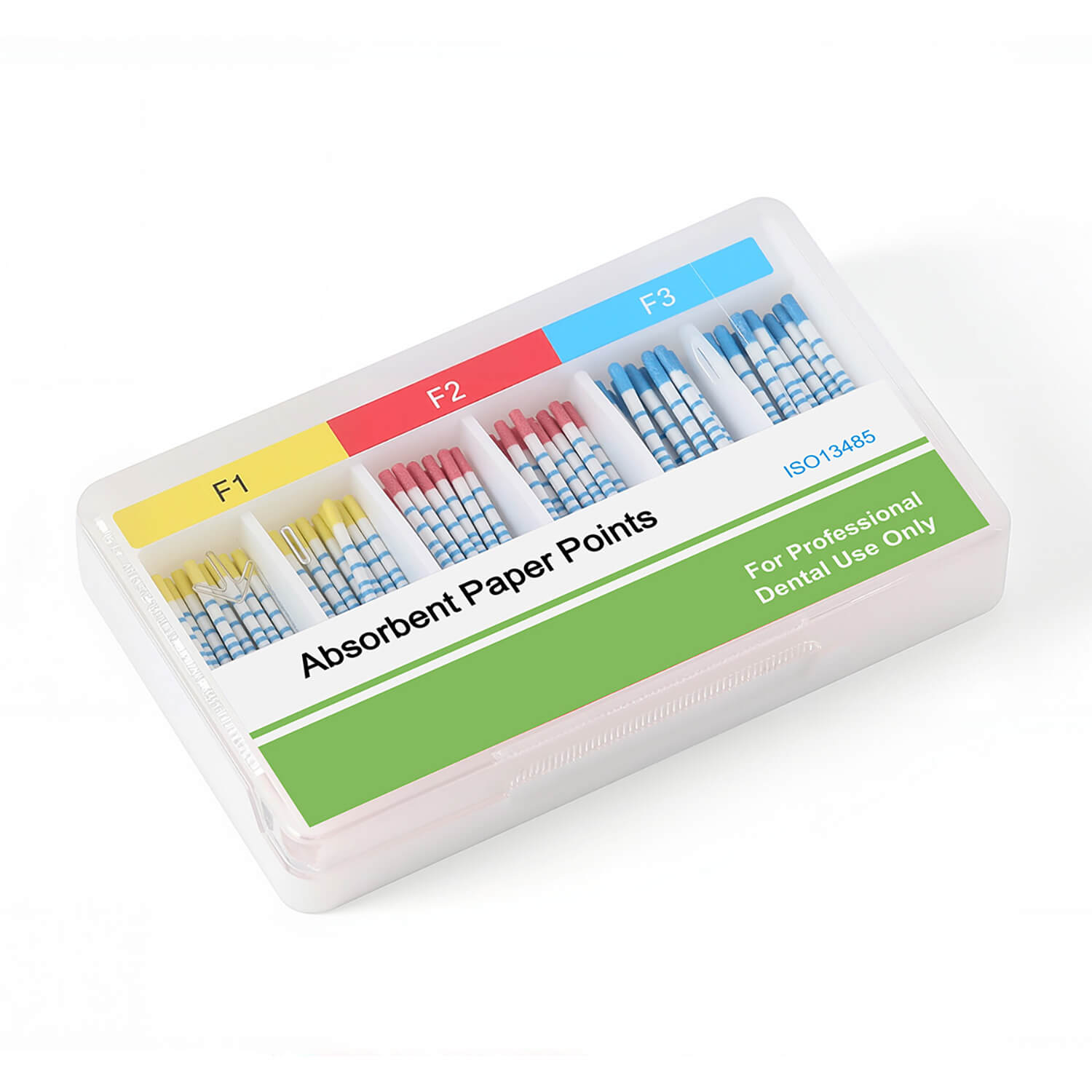 Absorbent Paper Points with Scale F Series Mixed F1 F2 F3 100pcs/Box - azdentall.com