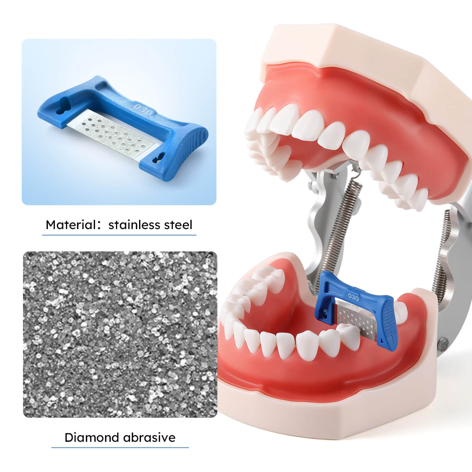Dental Interproximal Reduction Strip Orthodontic IPR Strips Polishing Saw - azdentall.com