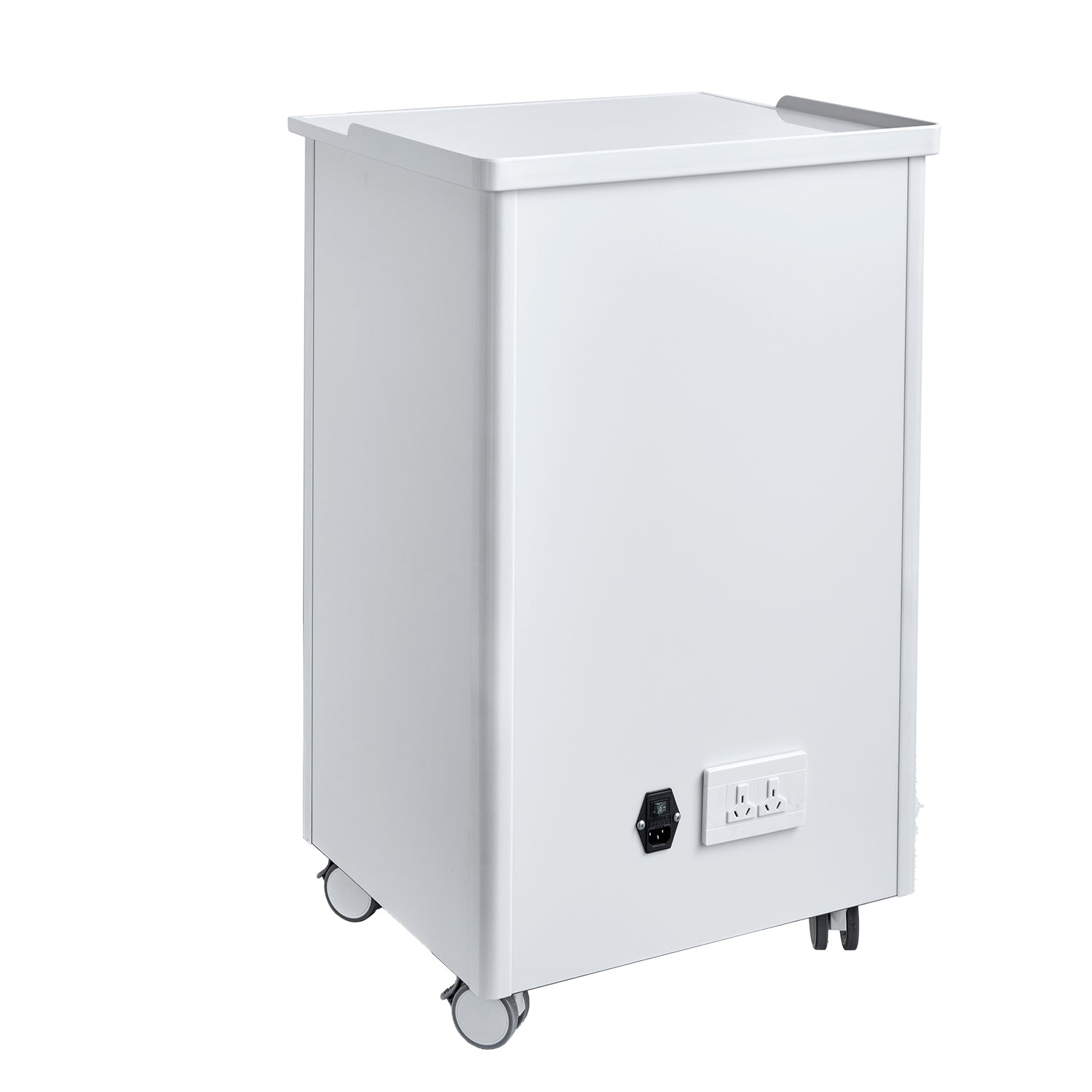 AZDENT Dental Mobile Cabinet Cart 4 Drawers with Hidden Side Auxiliary Drawer Combination Lock Silent Casters and Power Socket  - azdentall.com