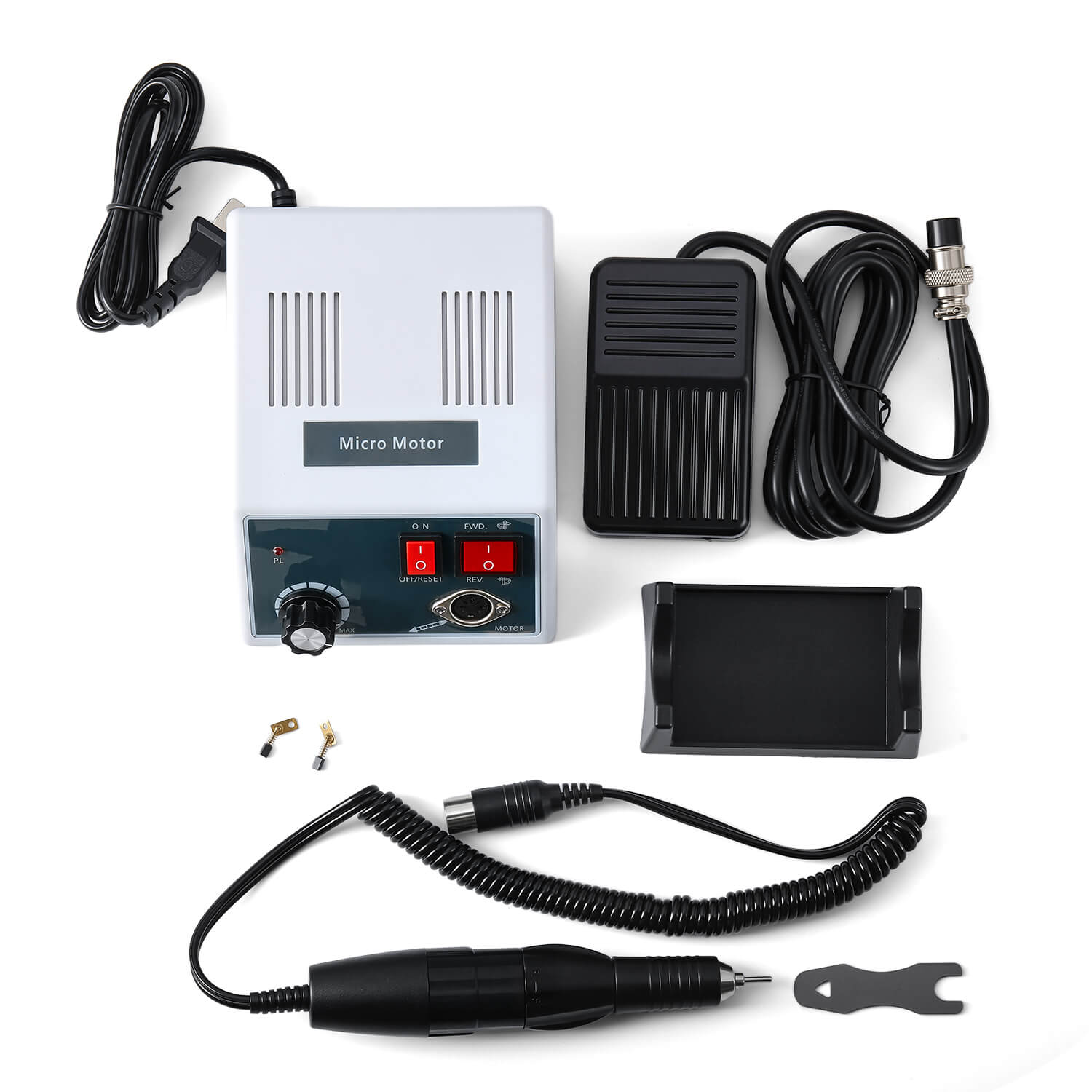 Dental Hand Grinder 90 Marathon Micromotor Polishing Handpiece with 204 Handle 35000 RPM - azdentall.com