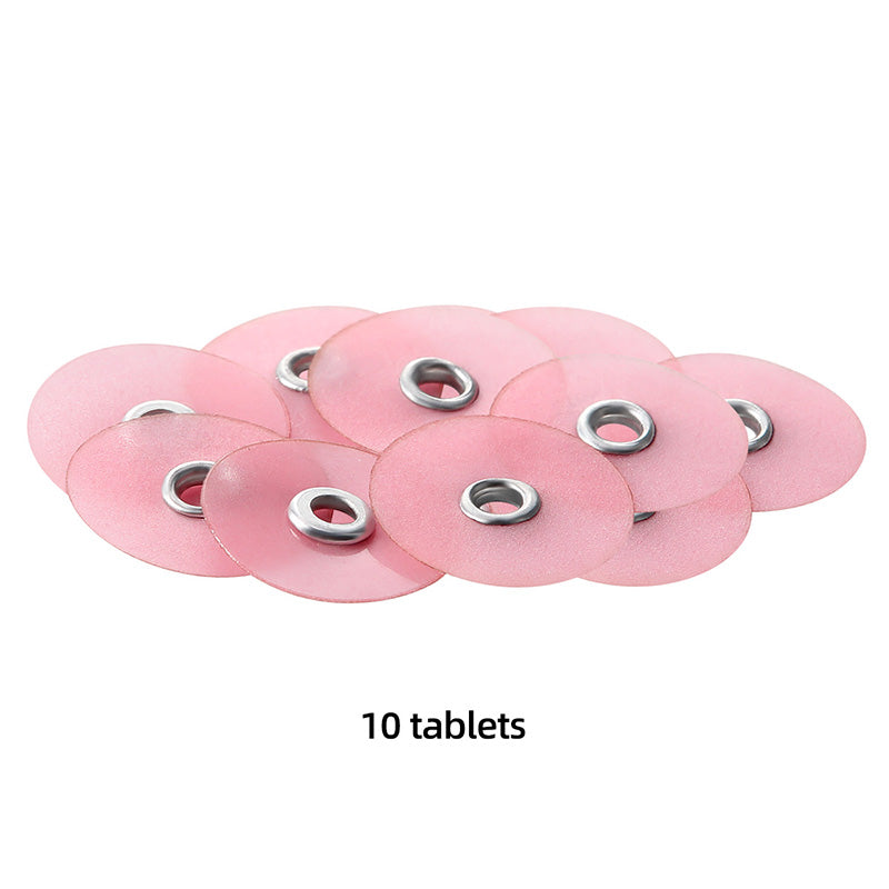 Dental Composite Finishing Polishing Discs 14mm 5/9" with Mandrel 40Pcs/Pack - azdentall.com
