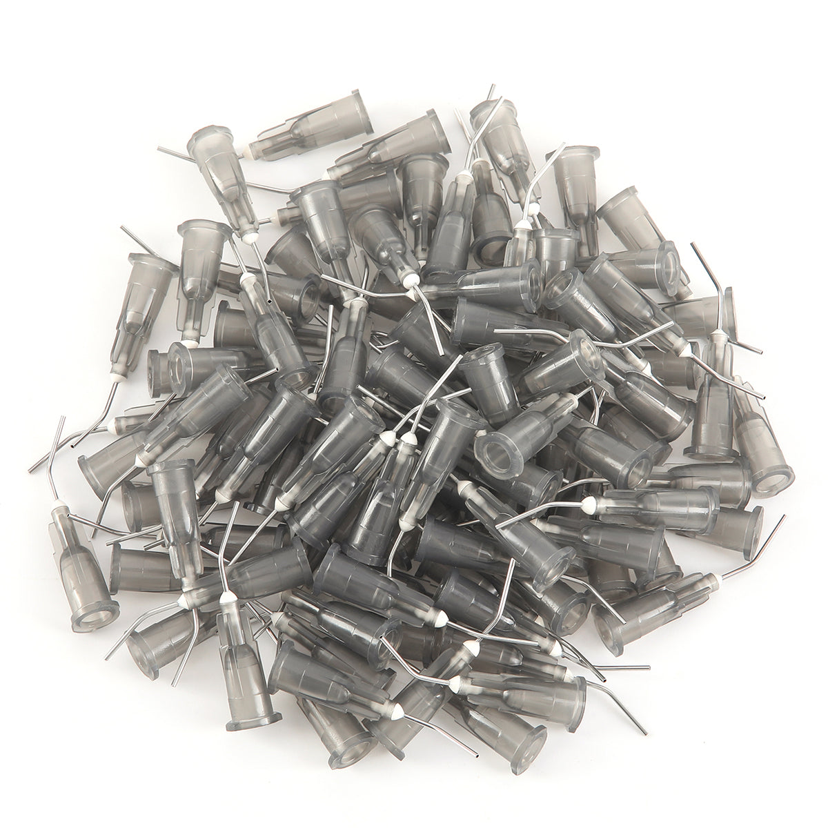 Dental Pre Bent Needle Tips 9 Models 100pcs/Bag - azdentall.com