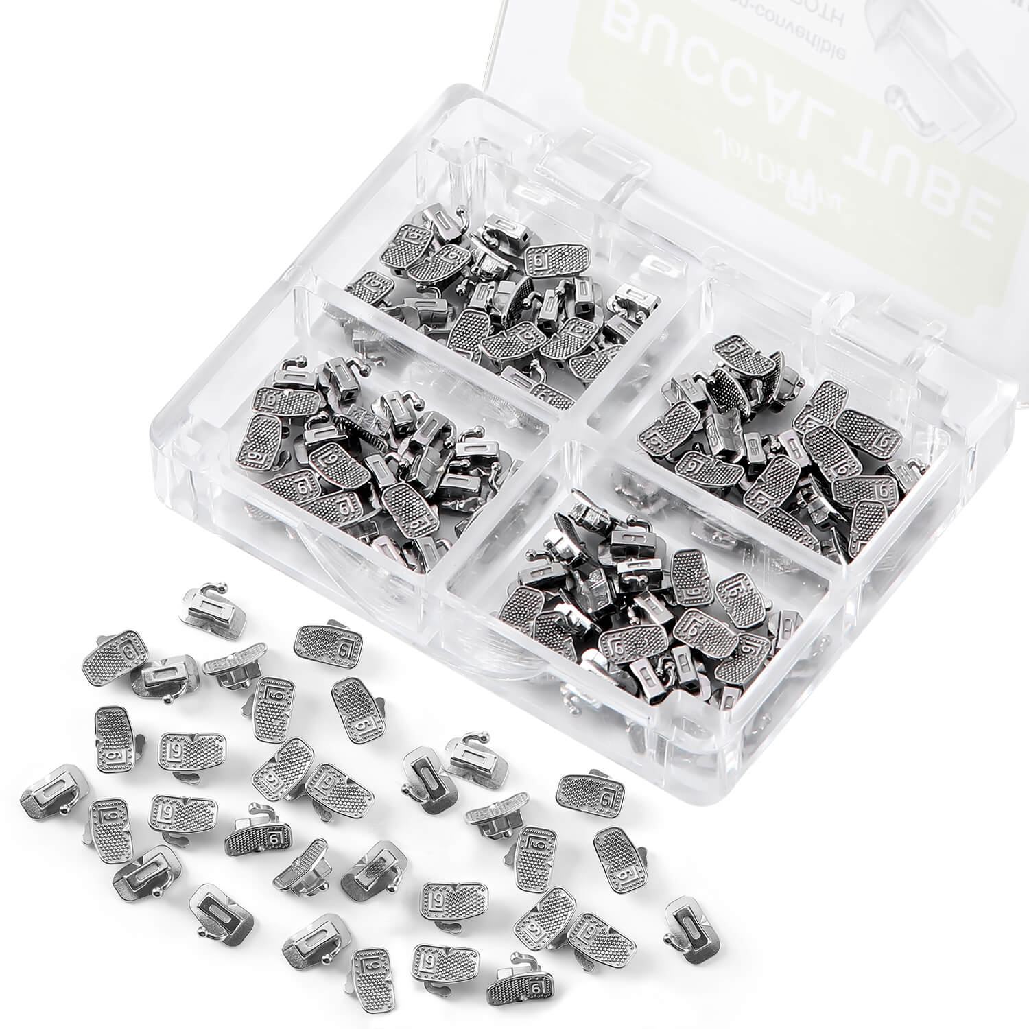 Buccal Tube 1st Molar Bondable Monoblock Non-Convertible Single