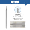 Dental Round Carbide Burs for Slow Speed Straight Nose Cone HP2/3/4/8 5pcs/Box - azdentall.com