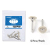 Dental Polishing Brush Wheel White Goat Hair/ Felt/ Cotton 5pcs/Bag - azdentall.com