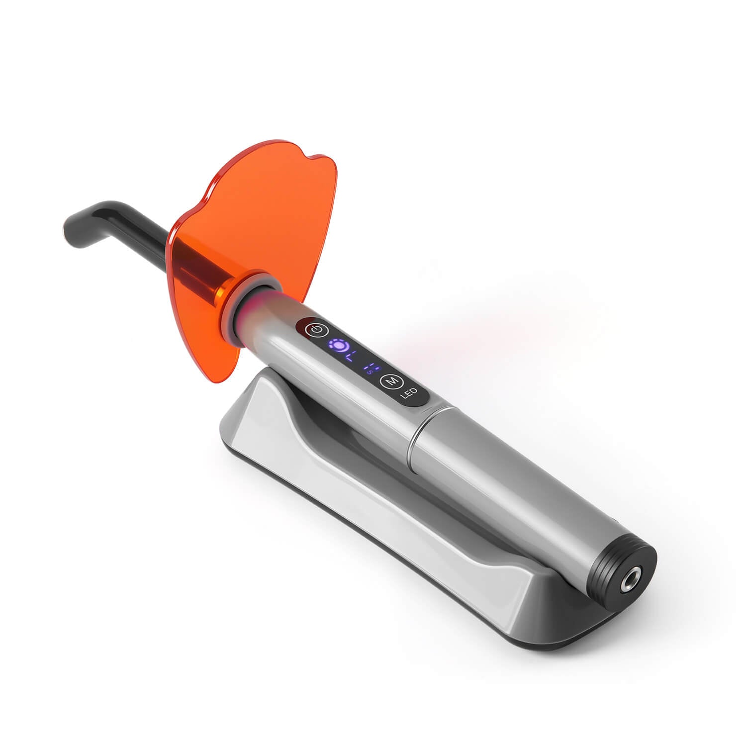 Dental LED Curing Light Lamp 1 Second Cure Adjustable Power 2400mW/cm² - azdentall.com