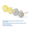 Dental Lab Polishing Diamond Grinding Wheel HP2.35mm Coarse/Medium 1pc/Box - azdentall.com