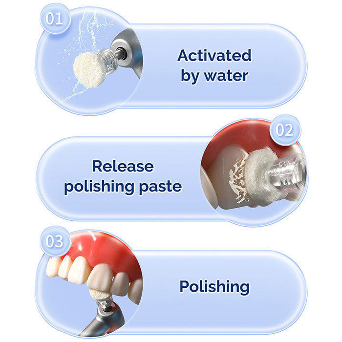 Dental Disposable Composite Polishing Disk for High Gloss Polishing of Composite 50 Disks+1 CA Mandrel - azdentall.com