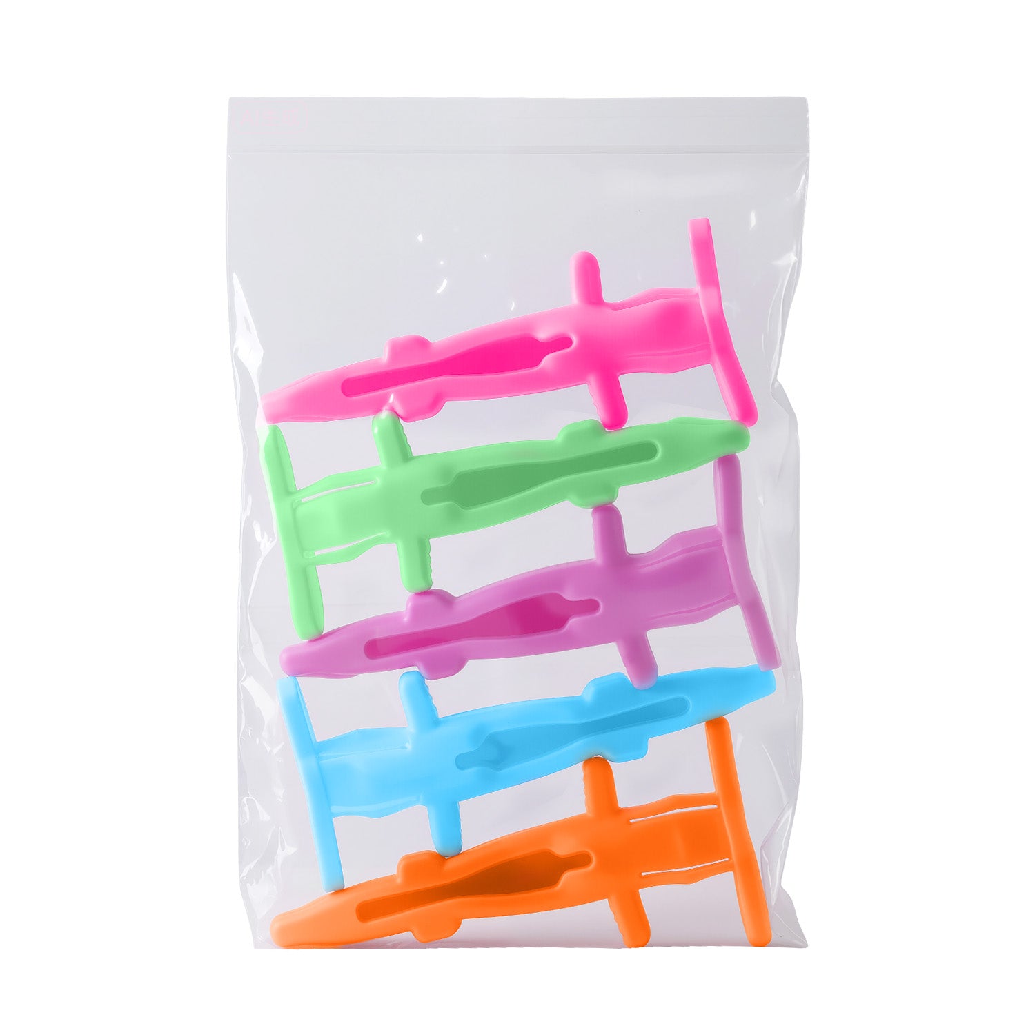 Dental Surgical Injector Alligator Syringe Sleeves Assorted Colors 5pcs/Bag - azdentall.com