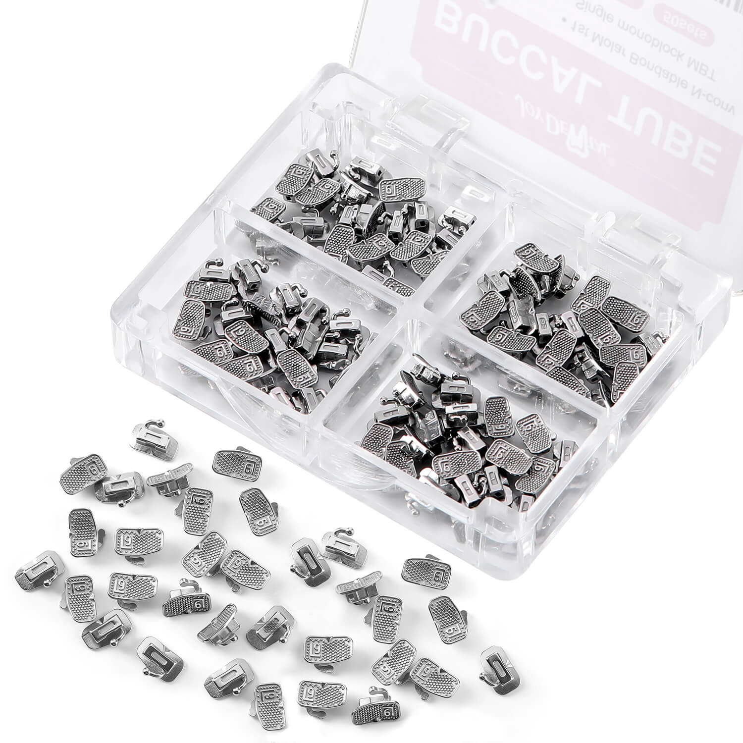 Buccal Tube 1st Molar Bondable monoblock Non-Convertible Single