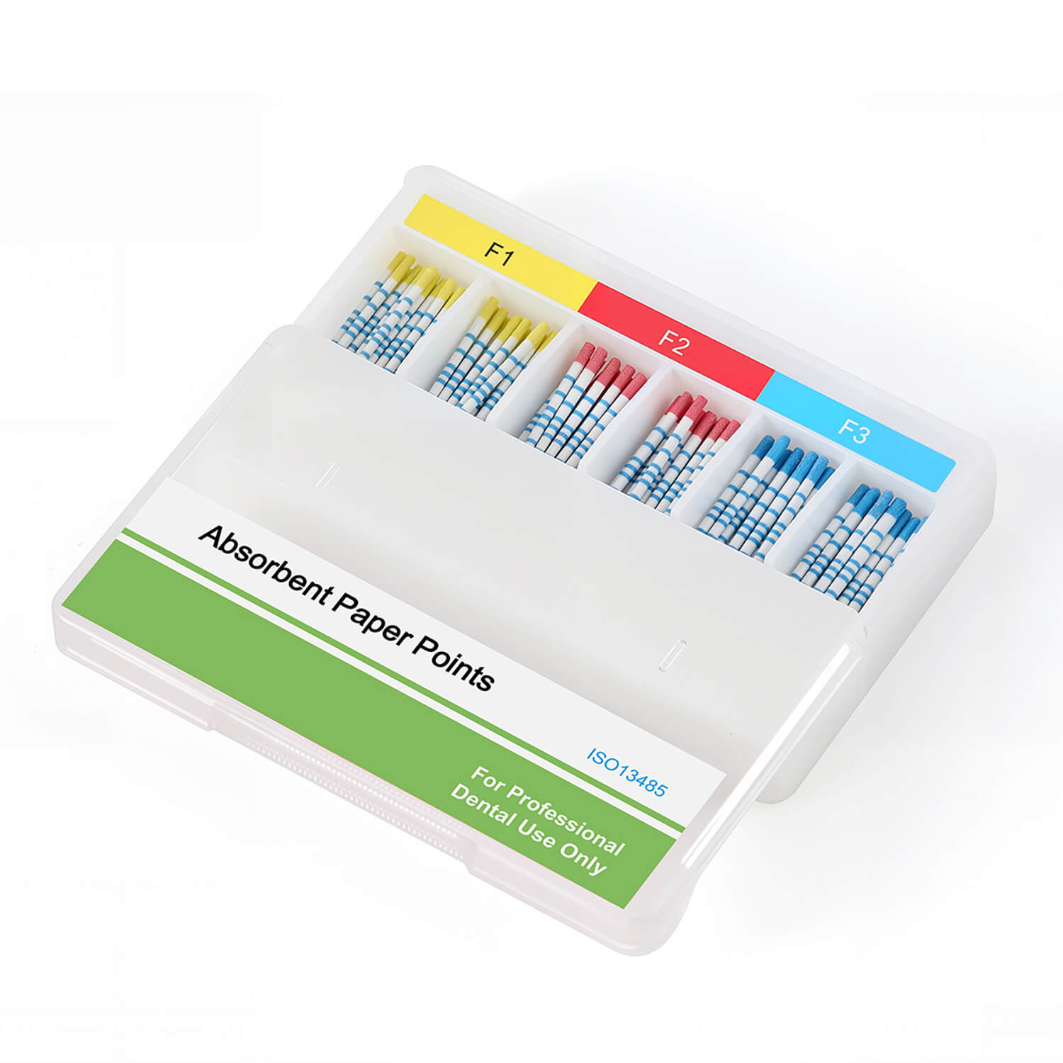 Absorbent Paper Points with Scale F Series Mixed F1 F2 F3 100pcs/Box - azdentall.com