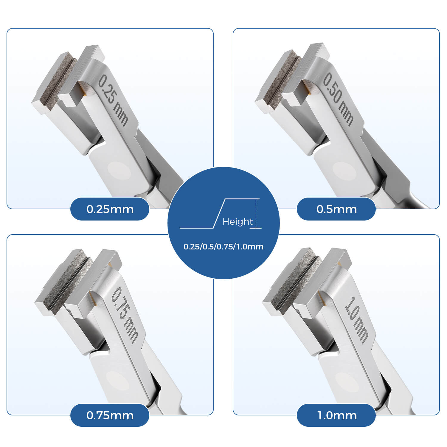 Dental Orthodontic Wire Step Forming Plier 0.25/0.5/0.75/1.0mm - azdentall.com