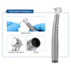 AZDENT Dental High and Low Speed Handpiece Kit Stainless Body Shadowless LED E-generator 2 Holes - azdentall.com