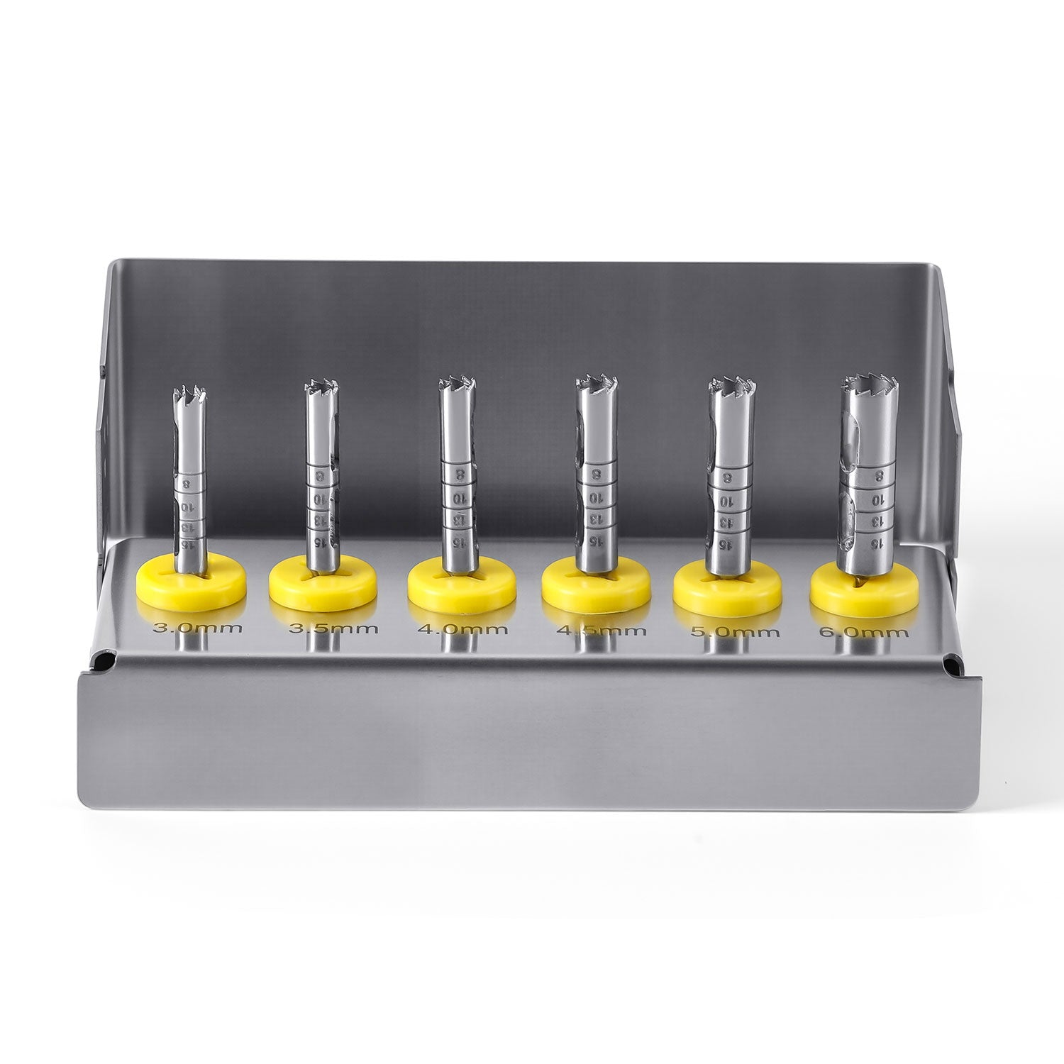 Dental Implant Bone Trephine Drill Surgical Instrument Long Type 6pcs/Set - azdentall.com