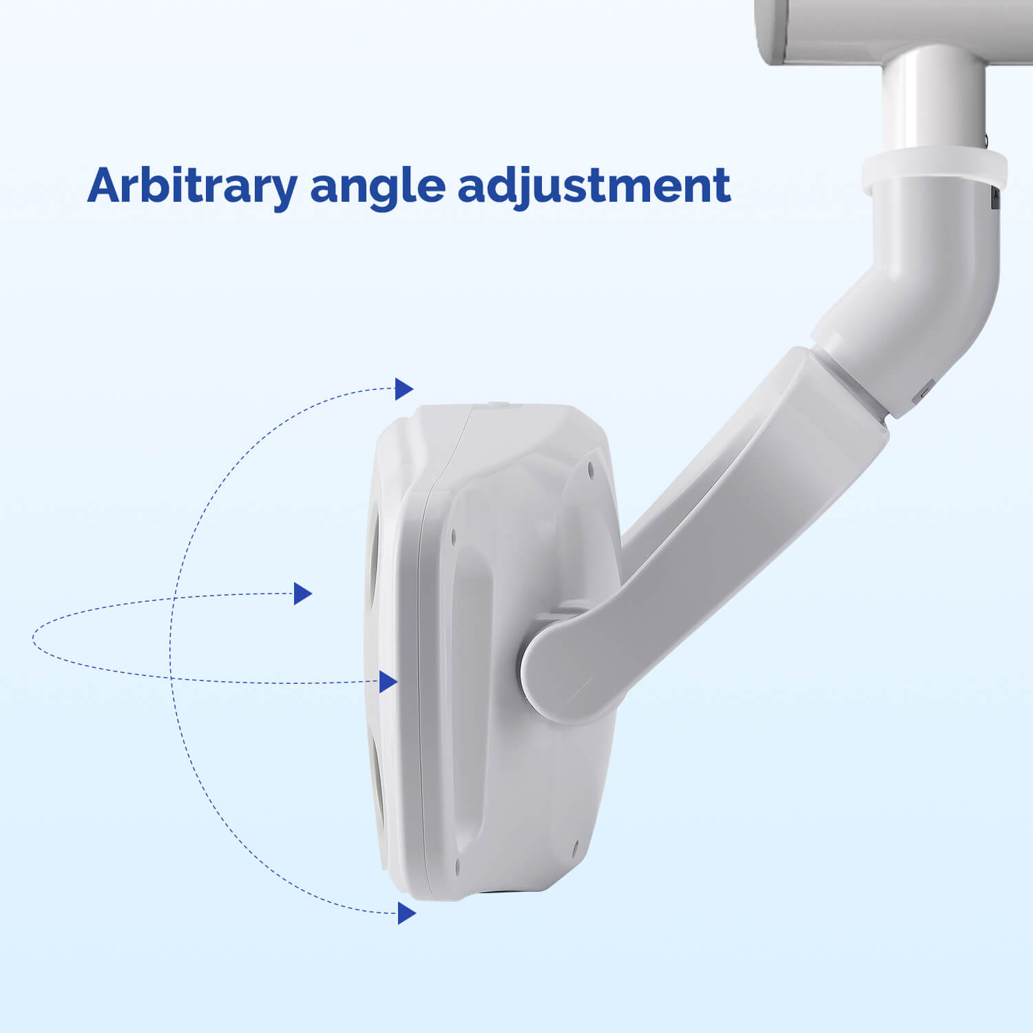 Dental Unit Chair LED Oral Light Lamp 6 Lights 9W Dual-Color Adjustable - azdentall.com