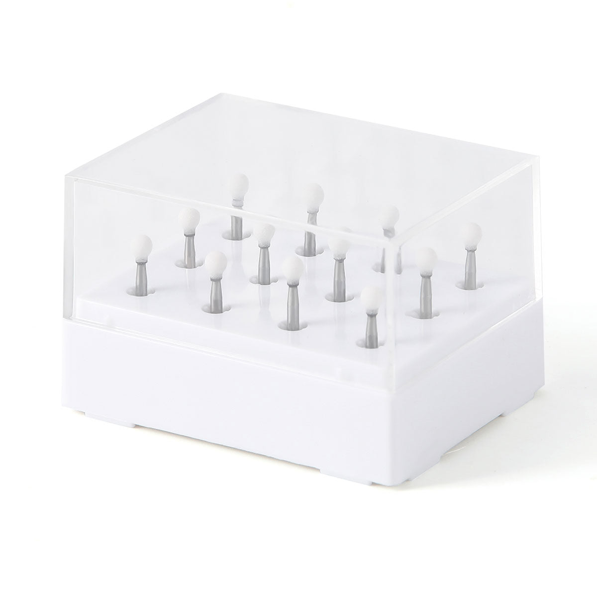 AZDENT Dental Fine Polishing Kit White Stones FG Burs For High Low Speed Handpiece 12pcs/Kit - azdentall.com