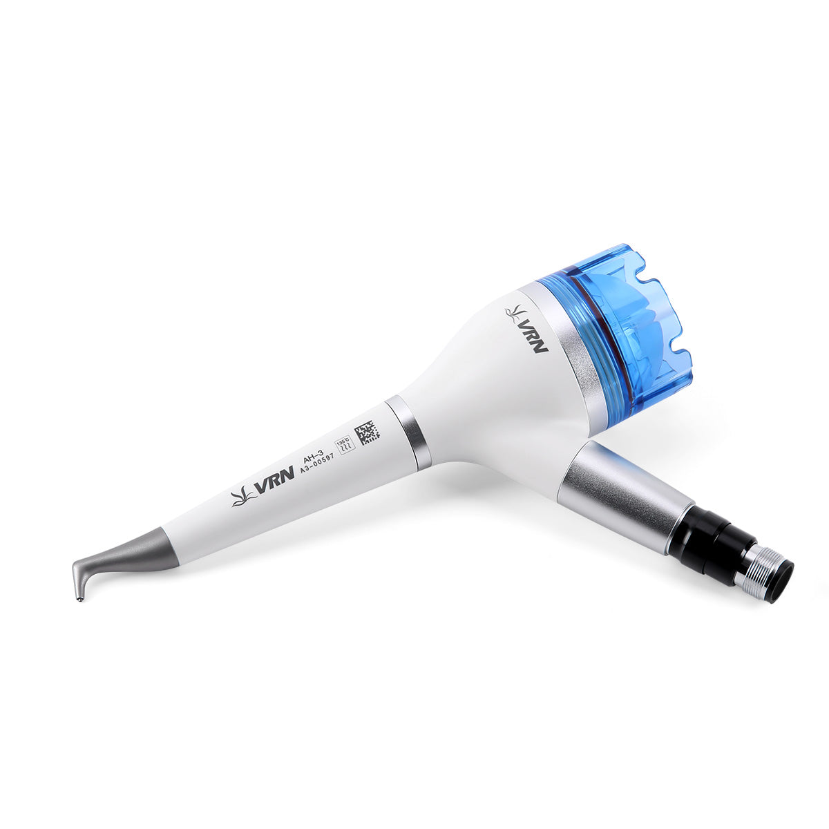 Dental 2 Hole Air Polisher Teeth Polishing Handpiece Whitening Spary Detachable 360° Rotating Handpiece With Quick Coupler