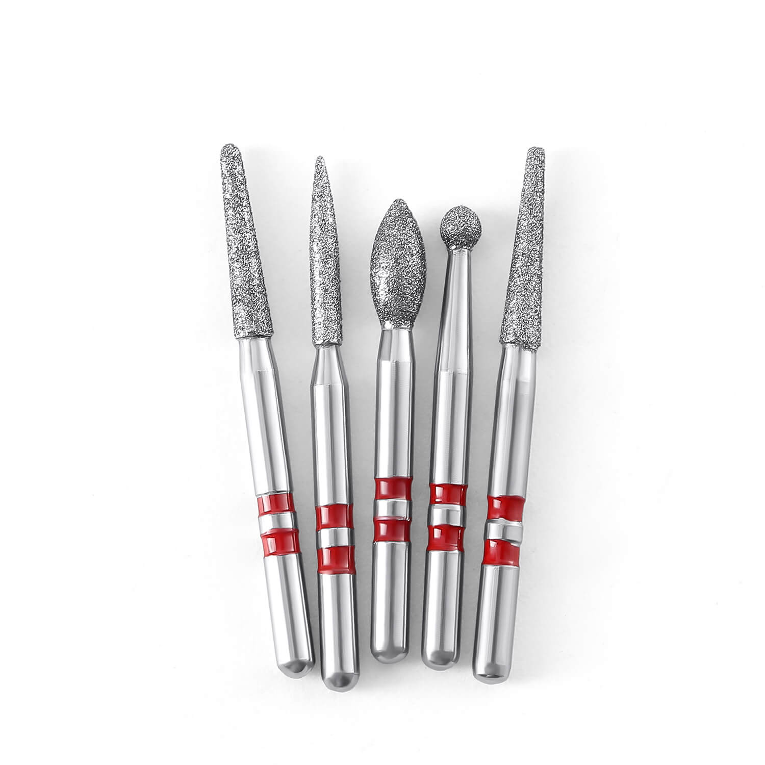 AZDENT Dental Diamond Zirconia Bur Kit 5pcs/Box - azdentall.com