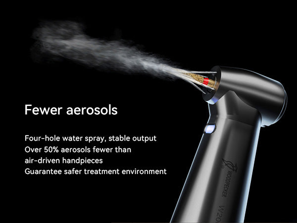 Woodpecker Dental MT3 Electric Motor Brushless with 1:5 Contra Angle & Water Supply System - azdentall.com