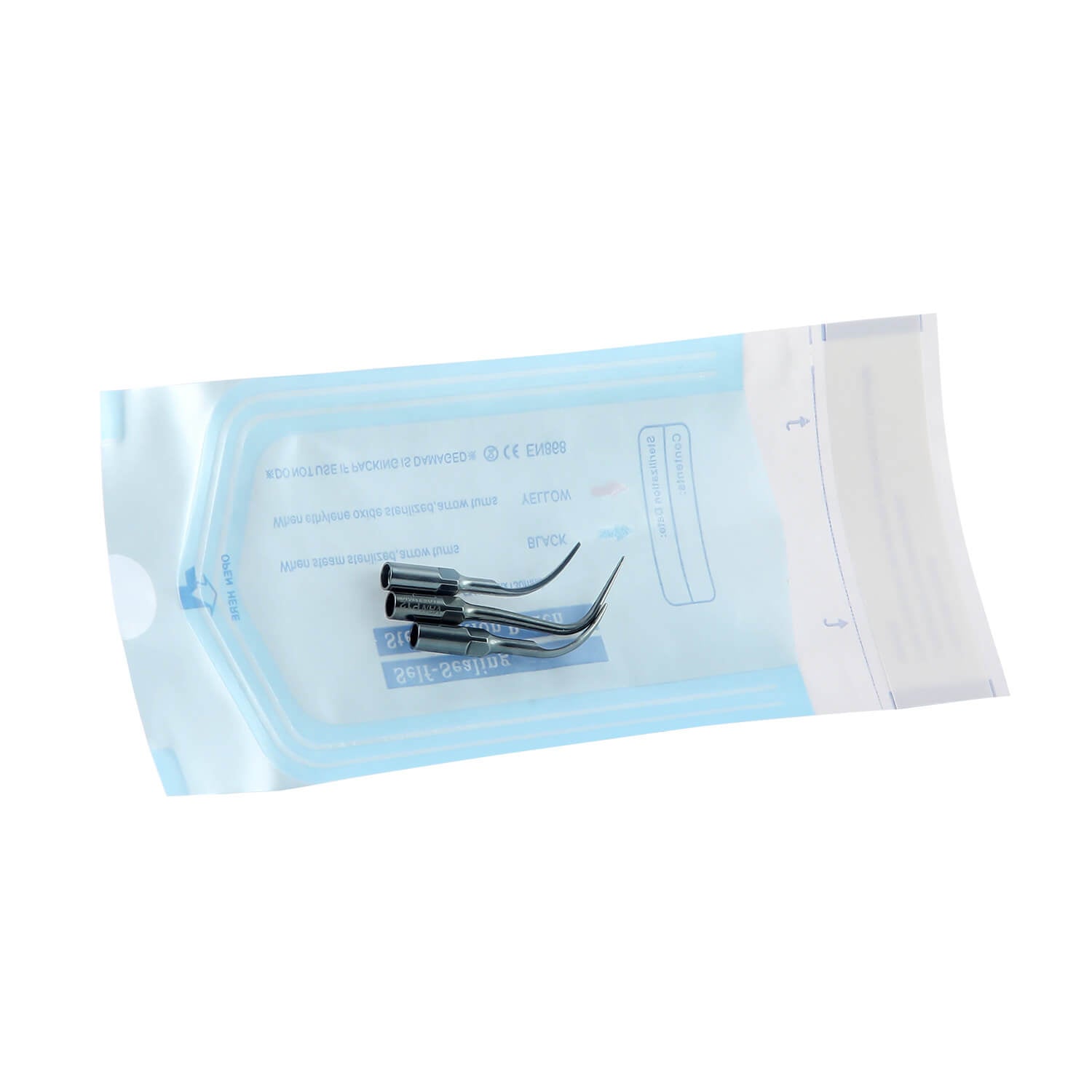 Dental Self-Sealing Sterilization Pouch 2.25”x5” 200pcs/Box - azdentall.com
