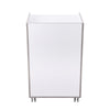 Dental NW-P4 Acrylic Mobile Cart Cabinet With Four Drawers & Two Instrument Tray - azdentall.com