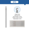 Dental Round Carbide Burs for Slow Speed Straight Nose Cone HP2/3/4/8 5pcs/Box - azdentall.com