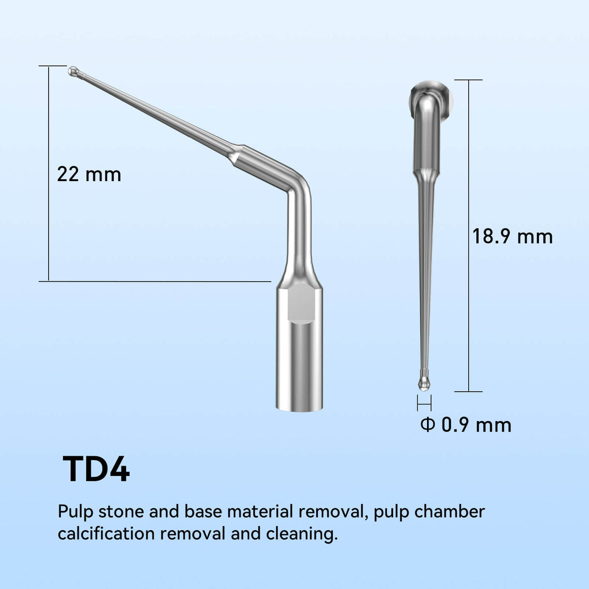 Woodpecker Dr. Talal's Endo Kit Ultrasonic Tips TD1-TD6 6Pcs/Kit - azdentall.com