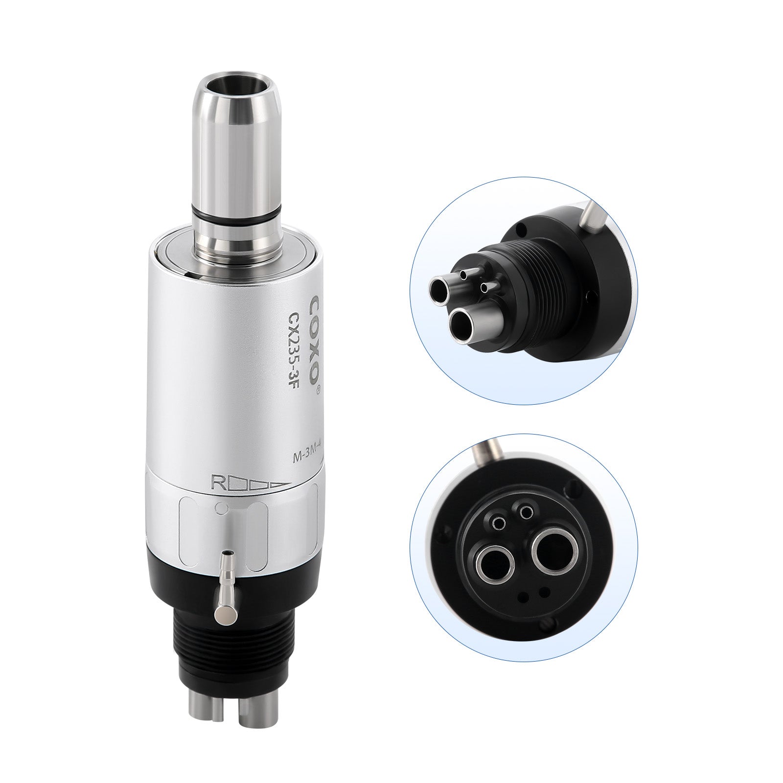 COXO Dental 1:1 Low Speed Handpiece Air Motor 4 Holes External - azdentall.com