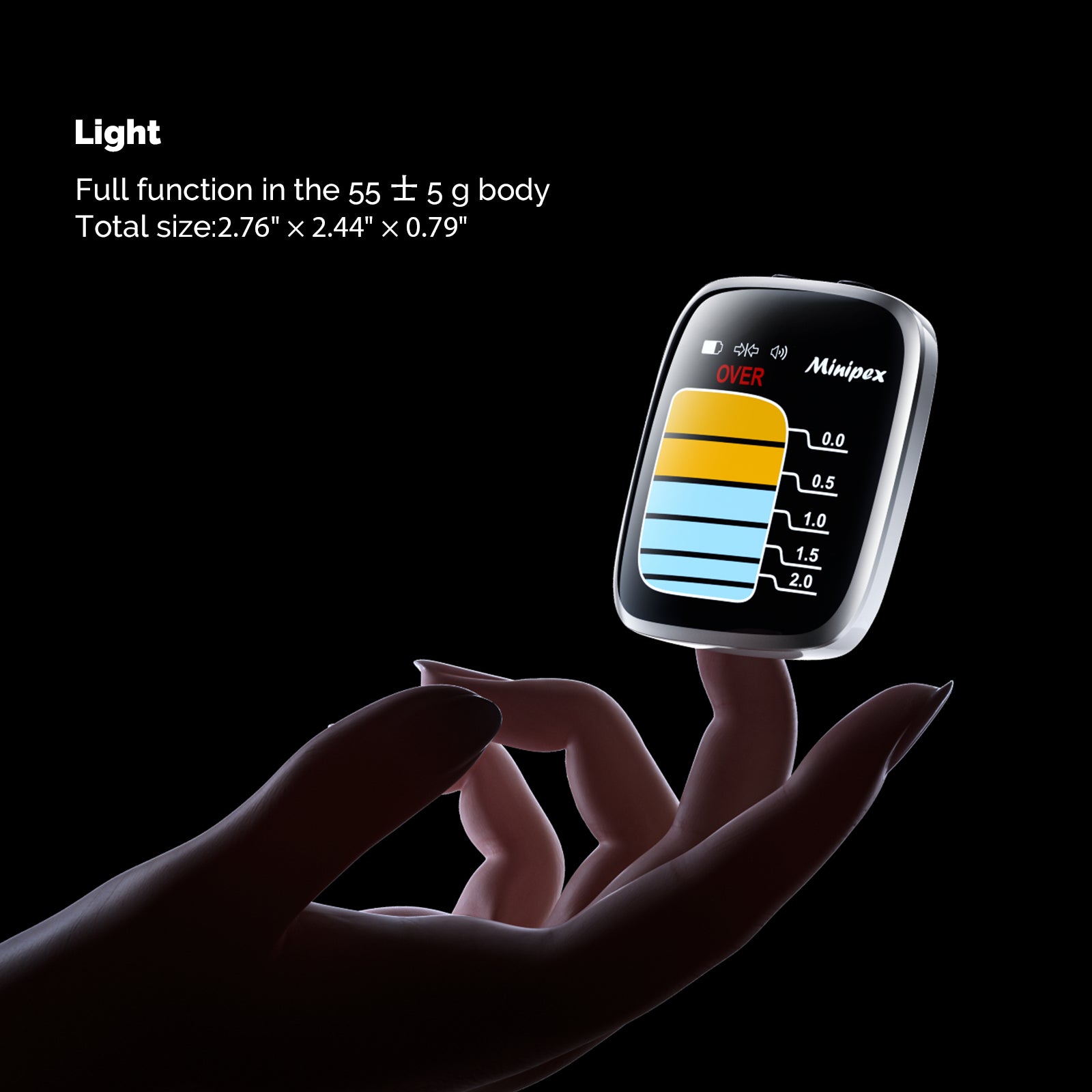 Woodpecker Dental Wireless Minipex Apex Locator Smart LED Display - azdentall.com