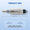 AZDENT Dental 1:1 Mini Fiber Optic Air Motor Inner Channel 6 Hole - azdentall.com