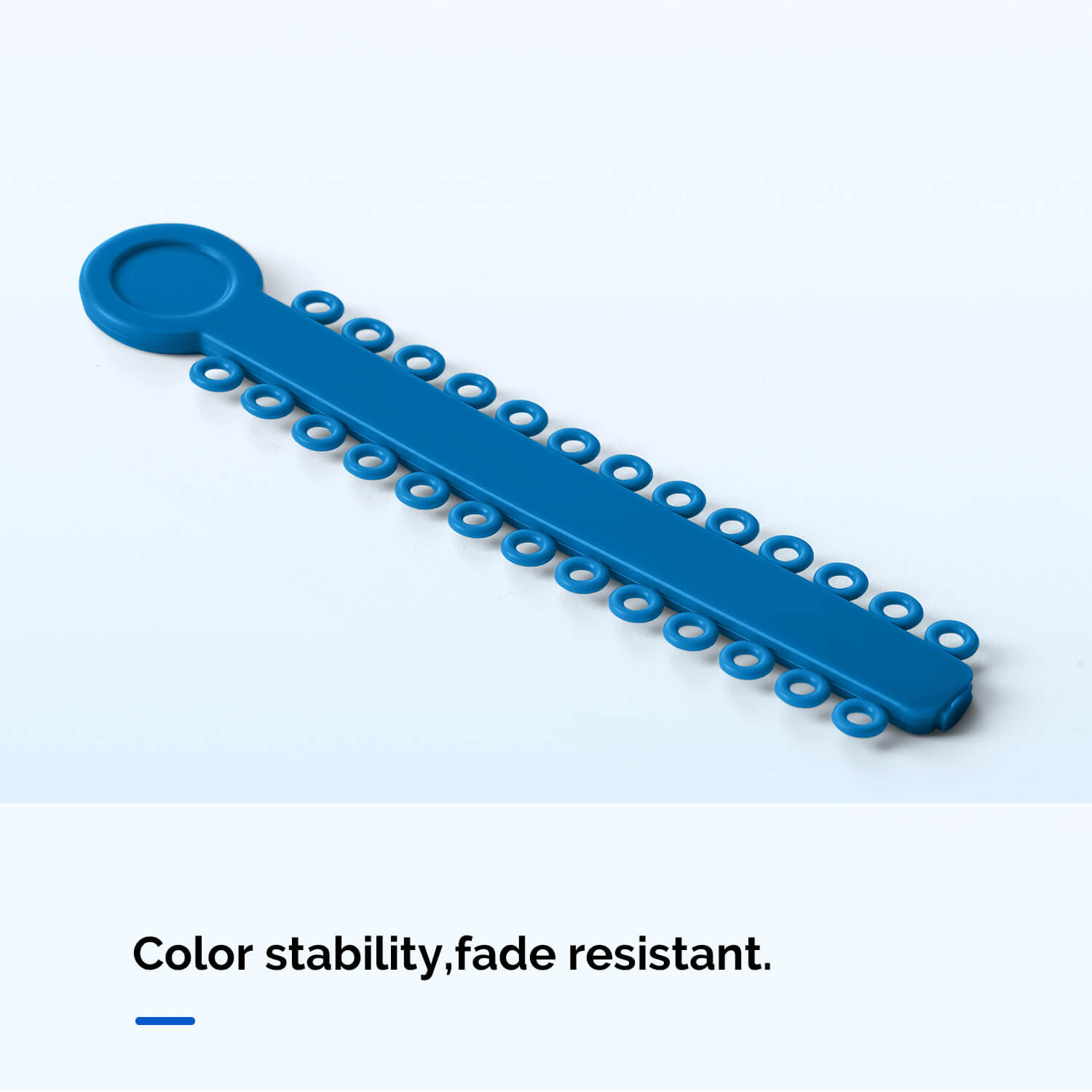 Dental Orthodontic Elastic Ligature Ties Regular 10 Colors 1040 Ties/Bag