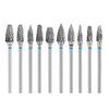 Dental Carbide Drills Cutter Burs Kit HP 2.35mm Type A/G/J 10pcs/Box - azdentall.com