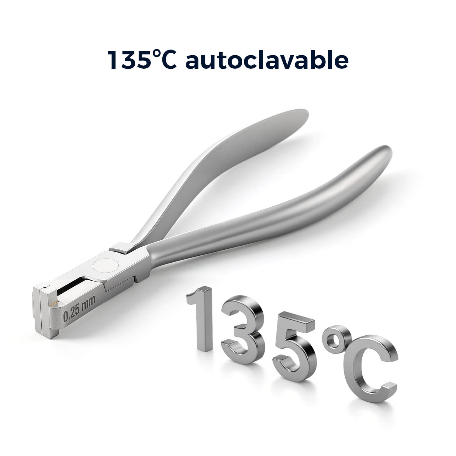 Dental Orthodontic Wire Step Forming Plier 0.25/0.5/0.75/1.0mm - azdentall.com