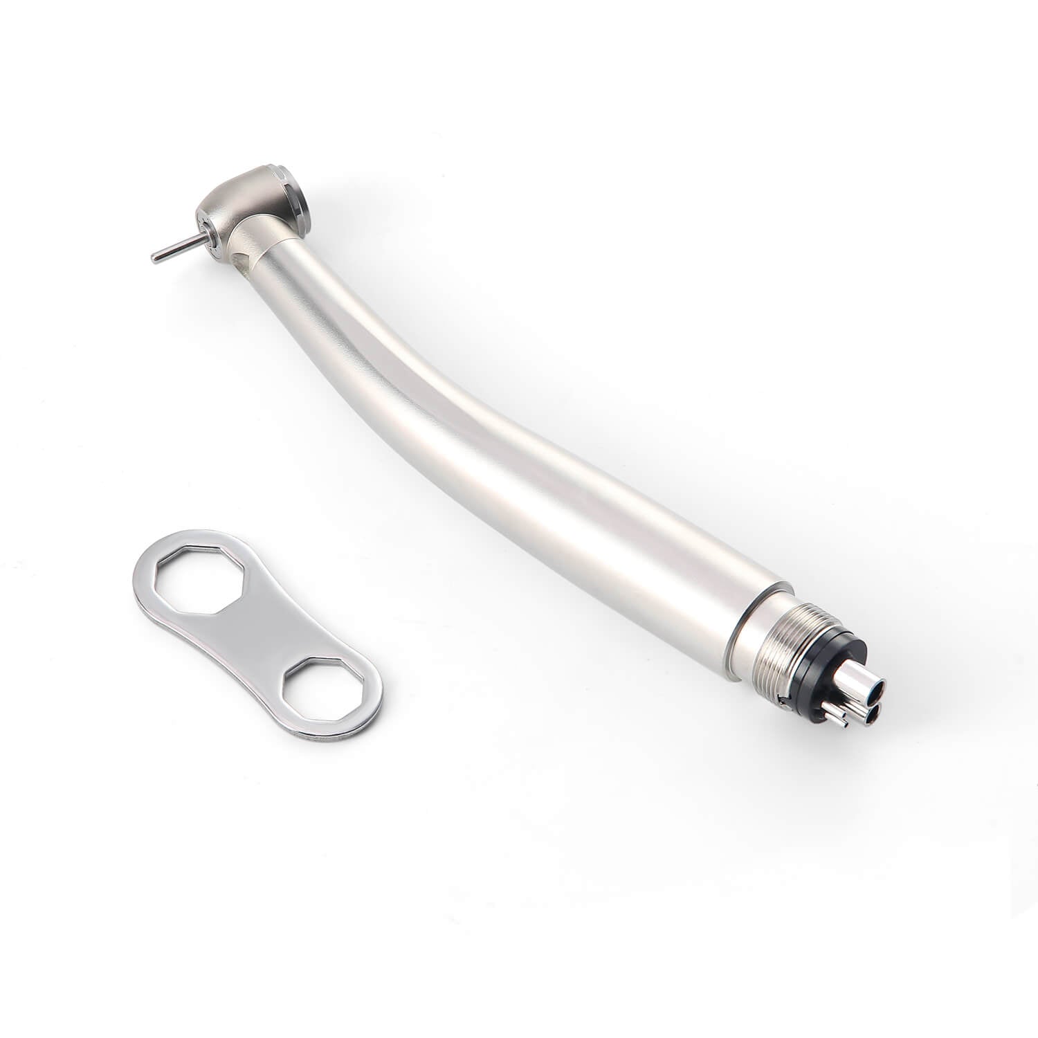 AZDENT High Speed Handpiece LED Push Button Ceramic Bearing 4 Hole Four Water Spray - azdentall.com