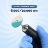 Dental Rubber Diamond Polisher Wheel Disc For Porcelain Coarse/Medium/Fine - azdentall.com