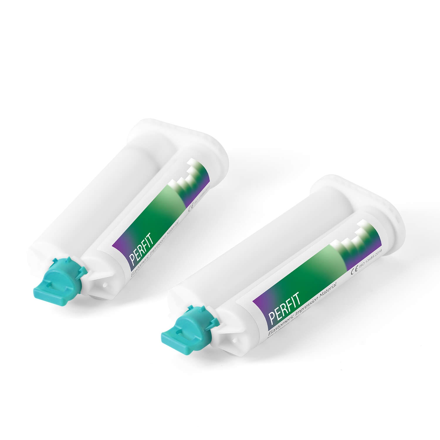 Dental Elastomeric Impression Material Type 3 Super Light Body Normal Set Cartridge 50ml*2 Dark Green - azdentall.com