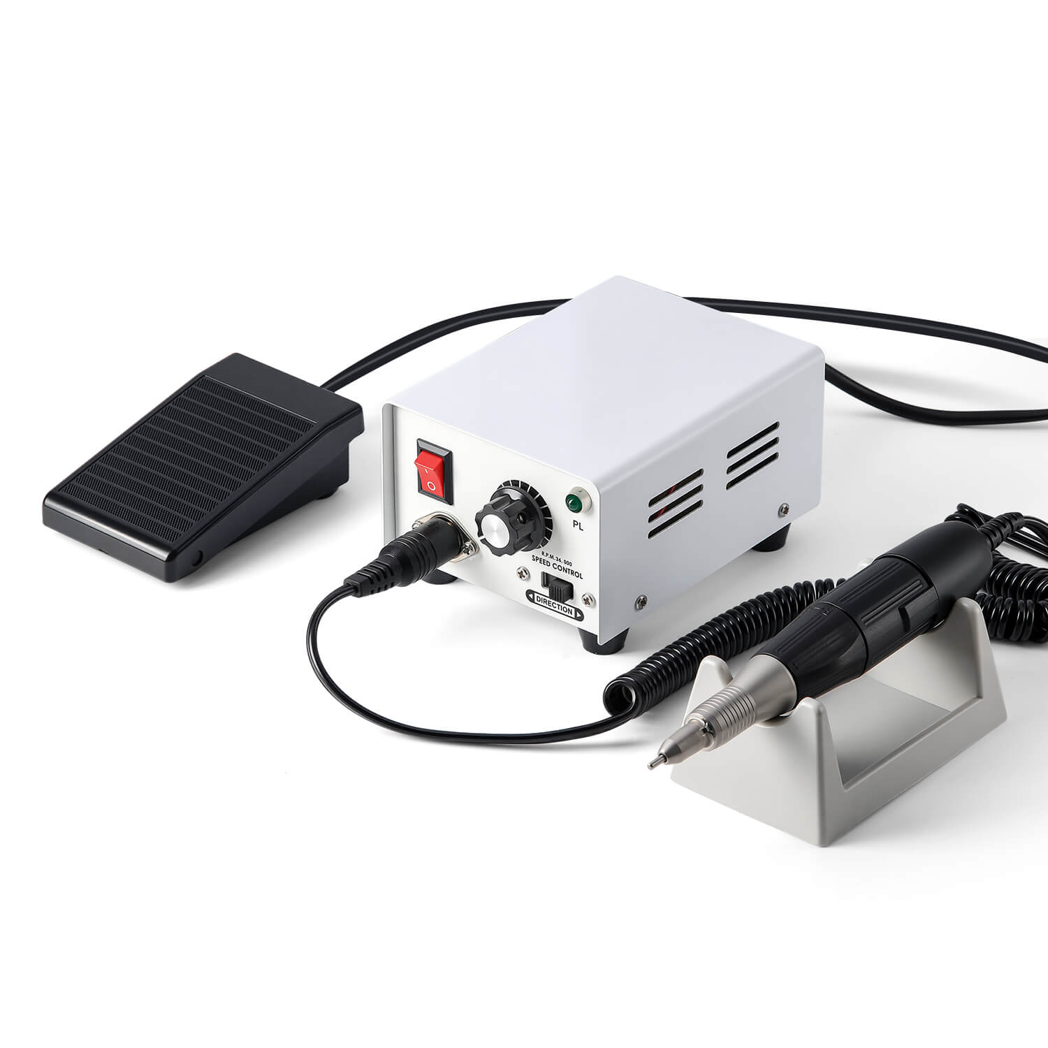 Dental Hand Grinder 90 Micromotor Polishing Handpiece with 102 Handle 35000 RPM - azdentall.com