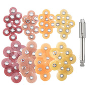 Dental Finishing & Polishing Discs 1/2 Coarse Medium Fine Superfine & Mandrel CA 2.35mm - azdentall.com