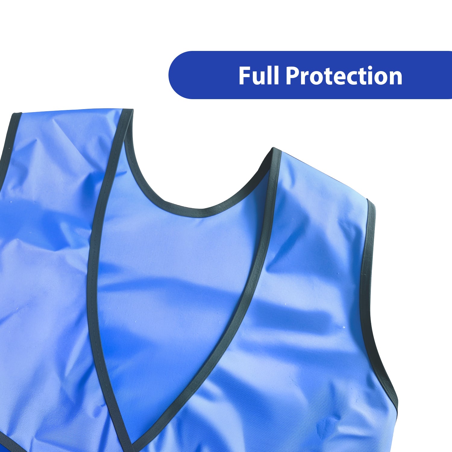 Dental X-Ray Radiation Protective Apron 0.35mmpb 100x60cm Blue - azdentall.com