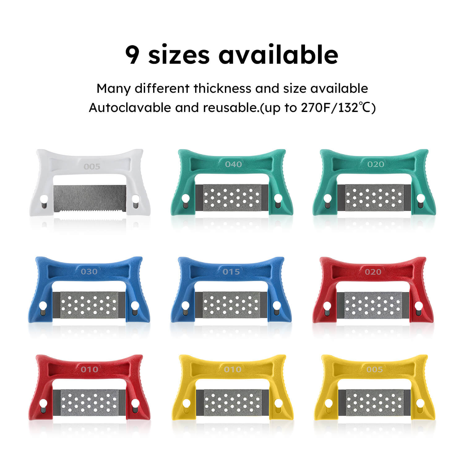 Dental Interproximal Reduction Strip Orthodontic IPR Strips Polishing Saw - azdentall.com