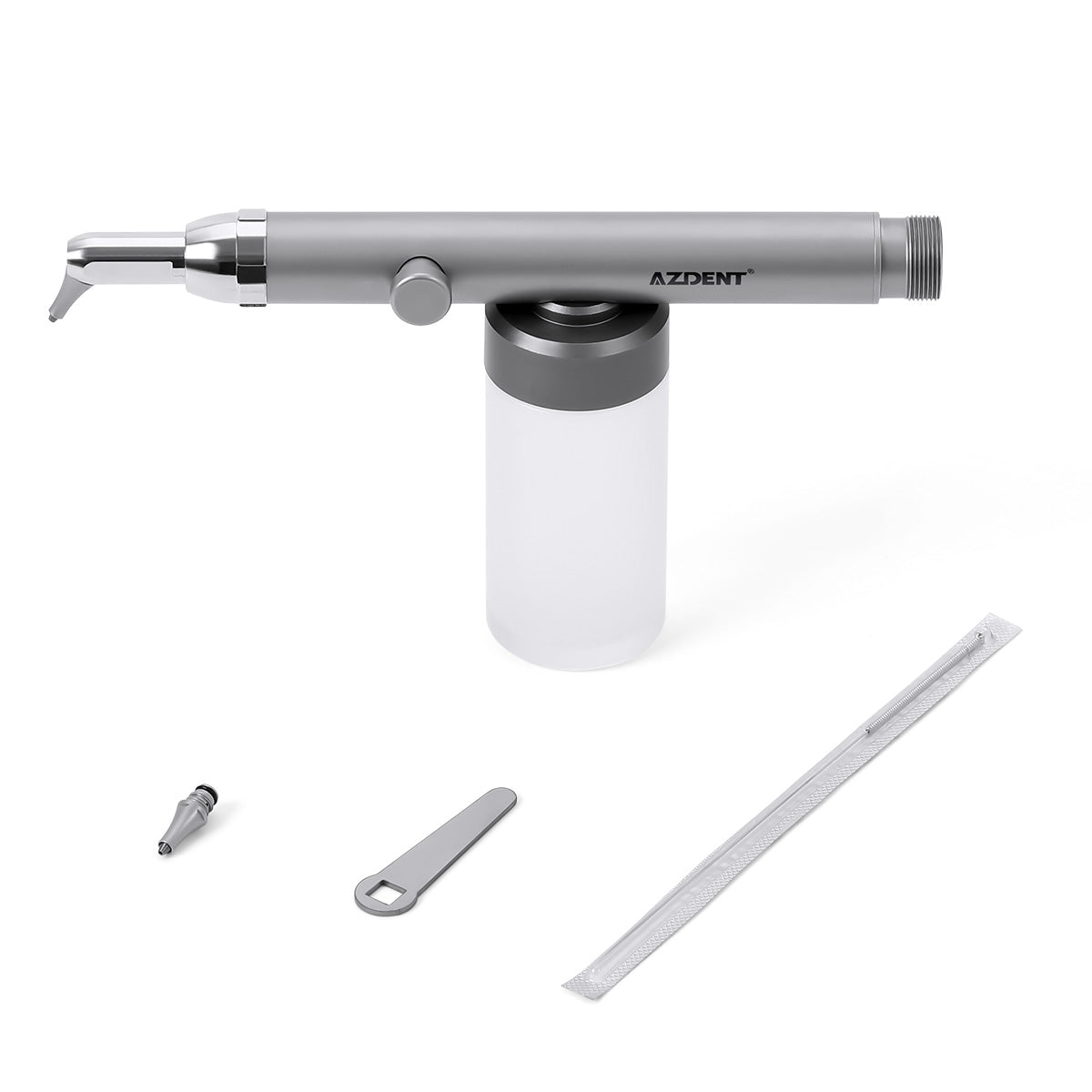 AZDENT Dental Aluminum Oxide Micro Blaster With Water Spray 360° Rotate 2Hole