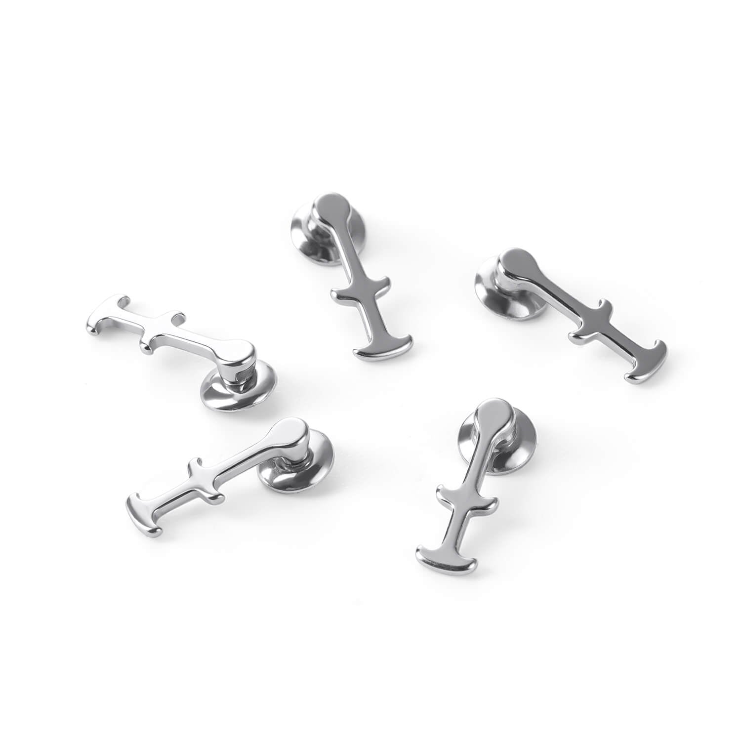 AZDENT Orthodontic Multi Hook Lingual Buttons Bondable Round Mesh Base 10pcs/Bag - azdentall.com