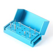 AZDENT Dental Zirconia Diamond Finishing Bur Kit FG 1.6mm Blue 8pcs/Box - azdentall.com