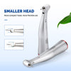 COXO Dental 1:5 Increasing Mini Head Electric Fiber Optic Inner Channel Contra Angle Handpiece CX235C7-4 - azdentall.com