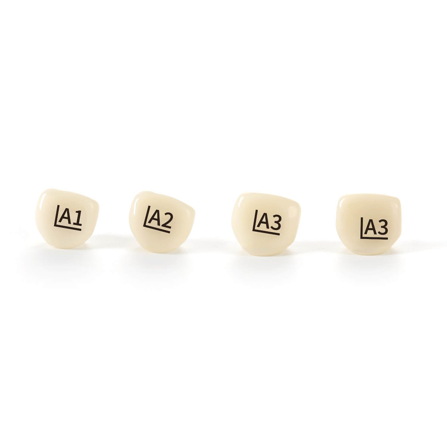 Dental Zirconia Crowns Kit for Kids Anterior Teeth Primary Molar Crowns 24pcs/Box - azdentall.com