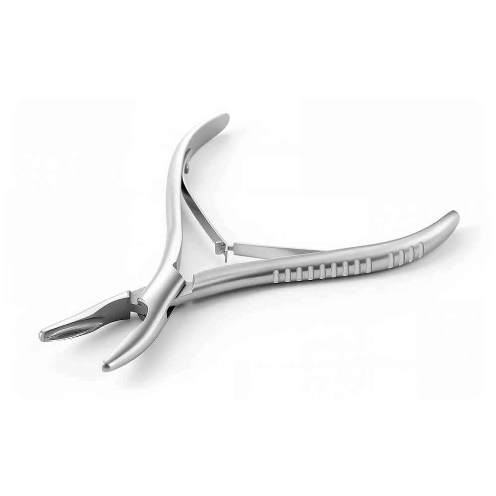 Dental Curved Bone Rongeur 16cm Stainless Steel - azdentall.com