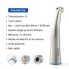 AZDENT 1:1 Low Speed Push Button Contra Angle Handpiece Internal Spray - azdentall.com