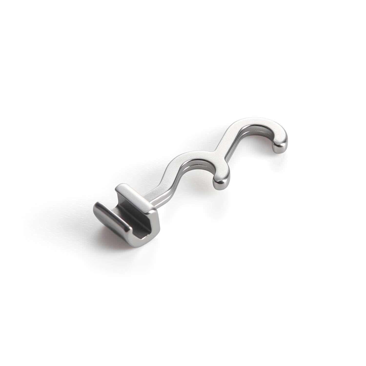 Dental Crimpable Hooks Double Long Left/ Right 7mm 10pcs/Bag - azdentall.com
